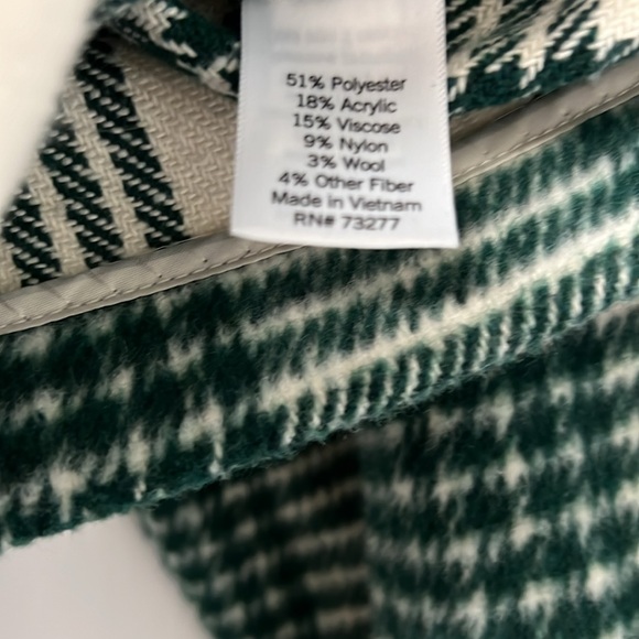 Jacket XL Green plaid Lauren Conrad - Picture 3 of 9